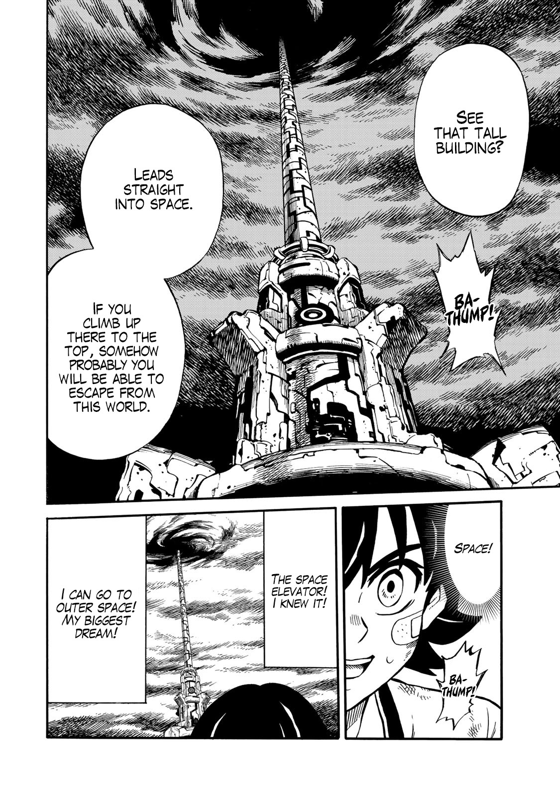 Tenkuu Shinpan Arrive Chapter 10 page 8 - Chapter 10: What are you looking at?