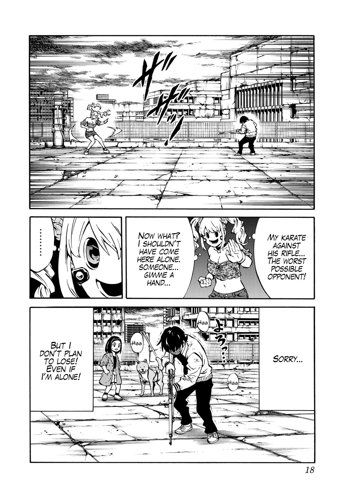 Tenkuu Shinpan Arrive Chapter 12 page 16 - Chapter 12: Sorry