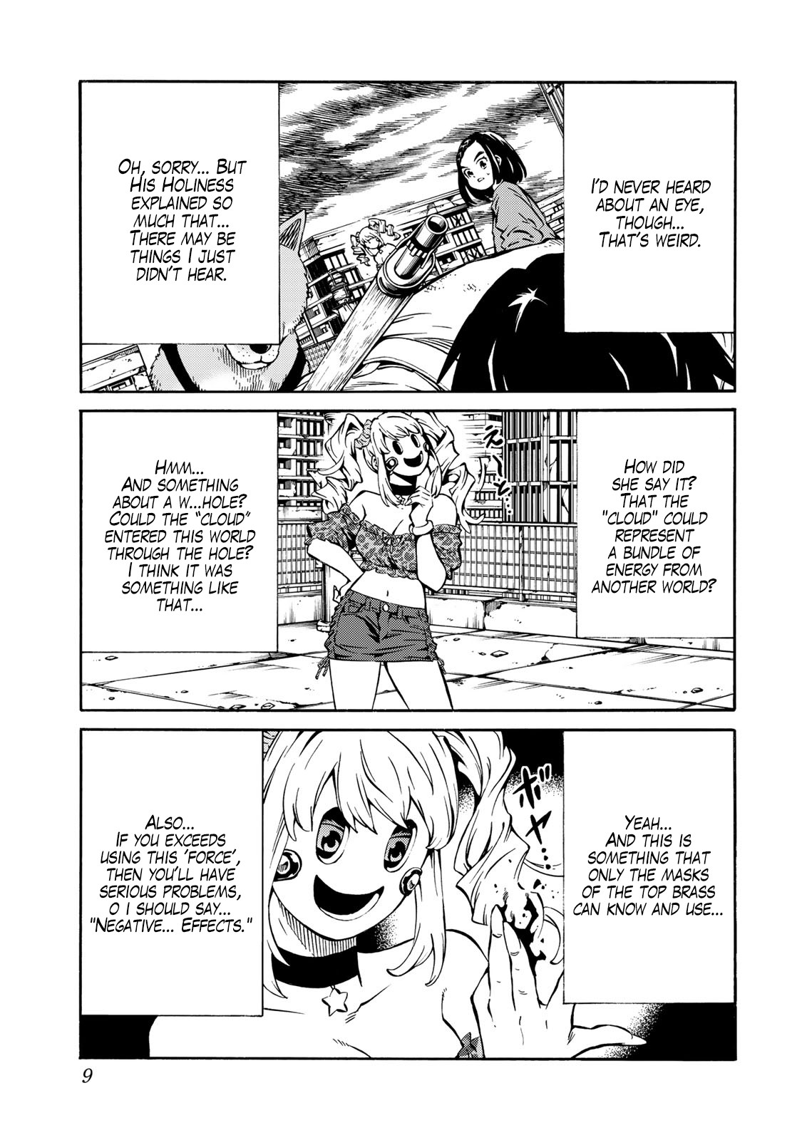 Tenkuu Shinpan Arrive Chapter 12 page 7 - Chapter 12: Sorry