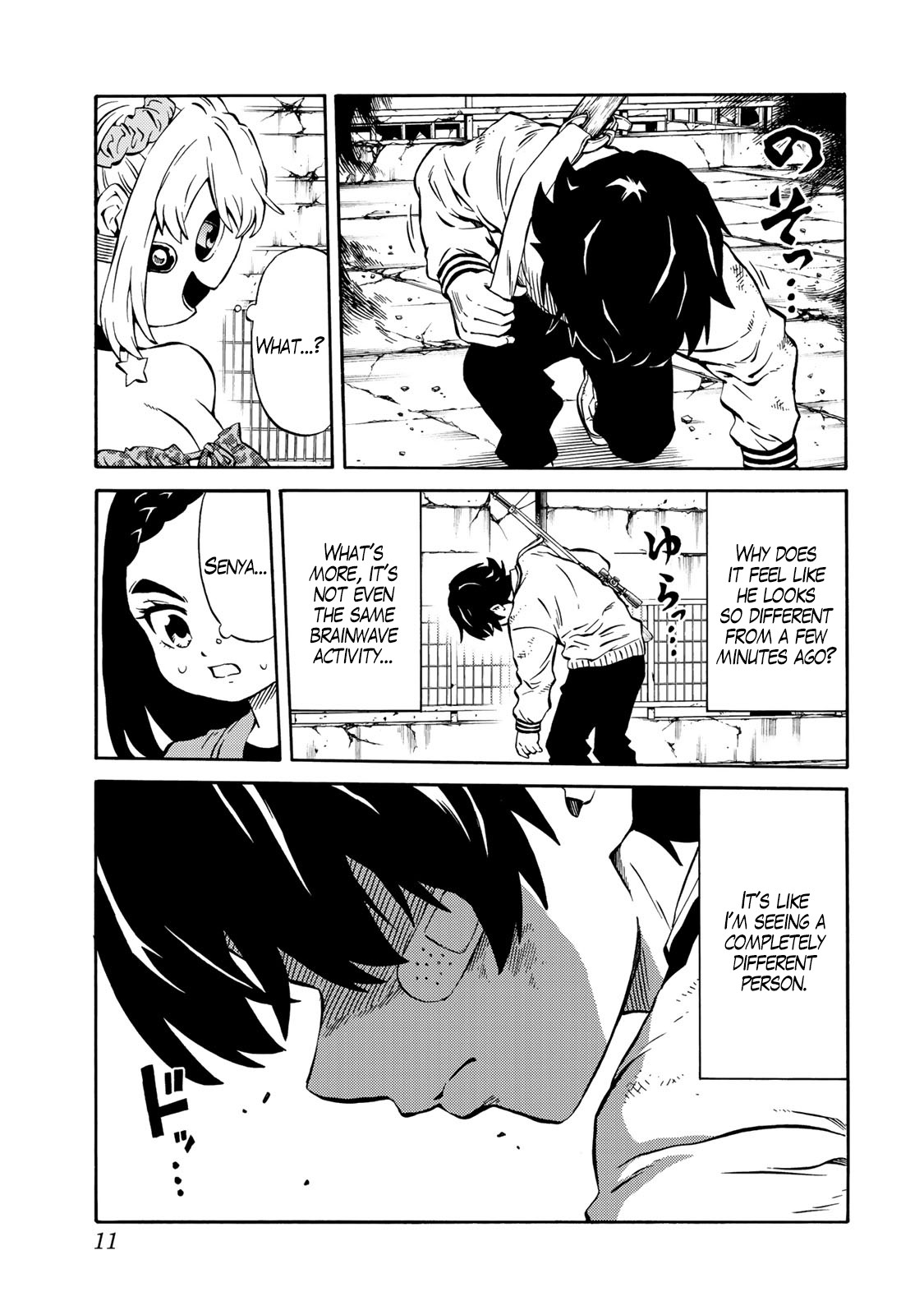Tenkuu Shinpan Arrive Chapter 12 page 9 - Chapter 12: Sorry