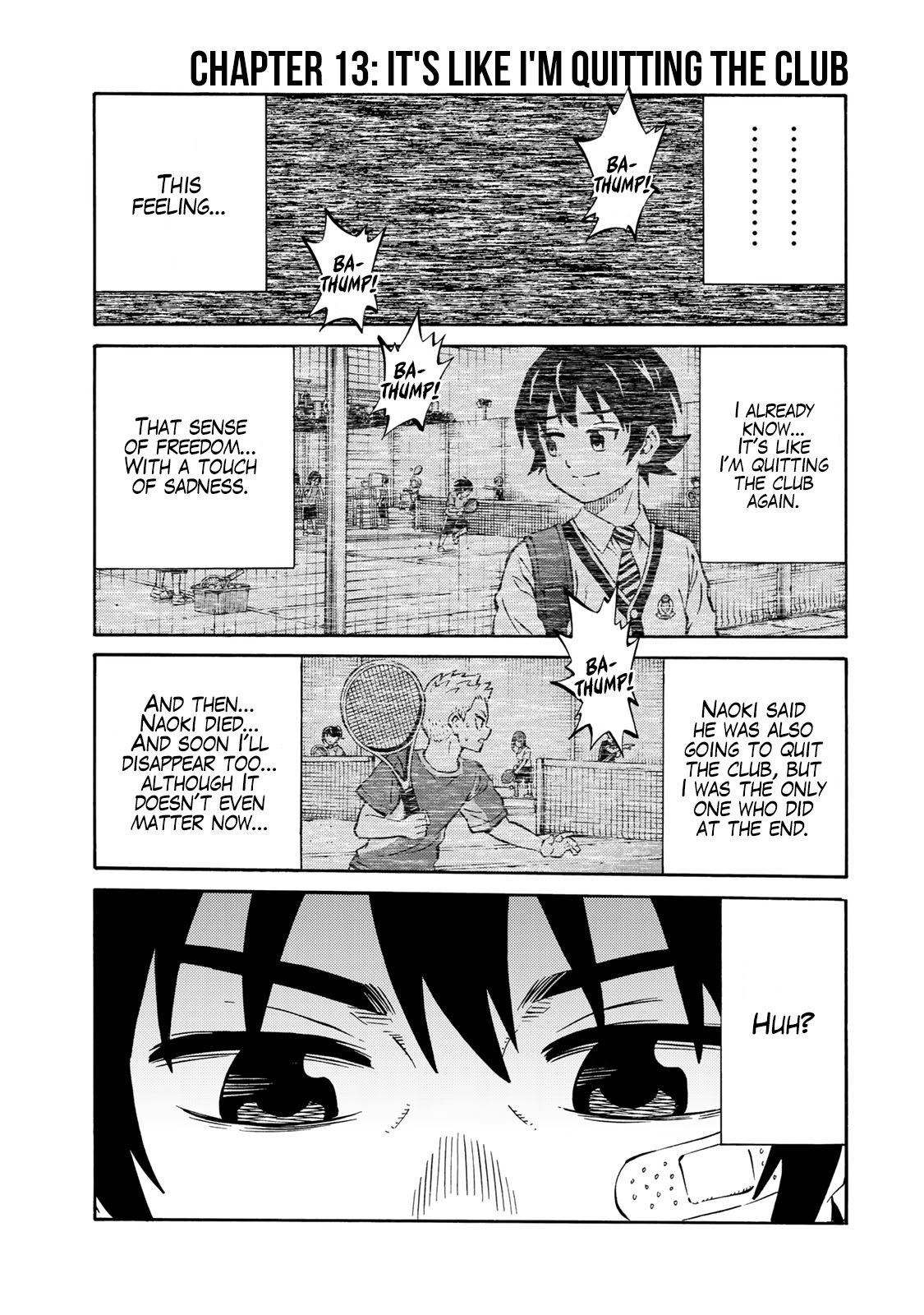Tenkuu Shinpan Arrive Chapter 13 page 1 - Chapter 13: It's like I'm quitting the club