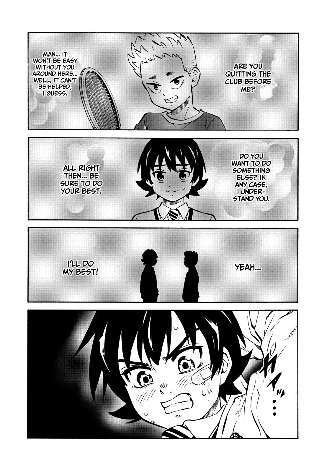 Tenkuu Shinpan Arrive Chapter 13 page 12 - Chapter 13: It's like I'm quitting the club