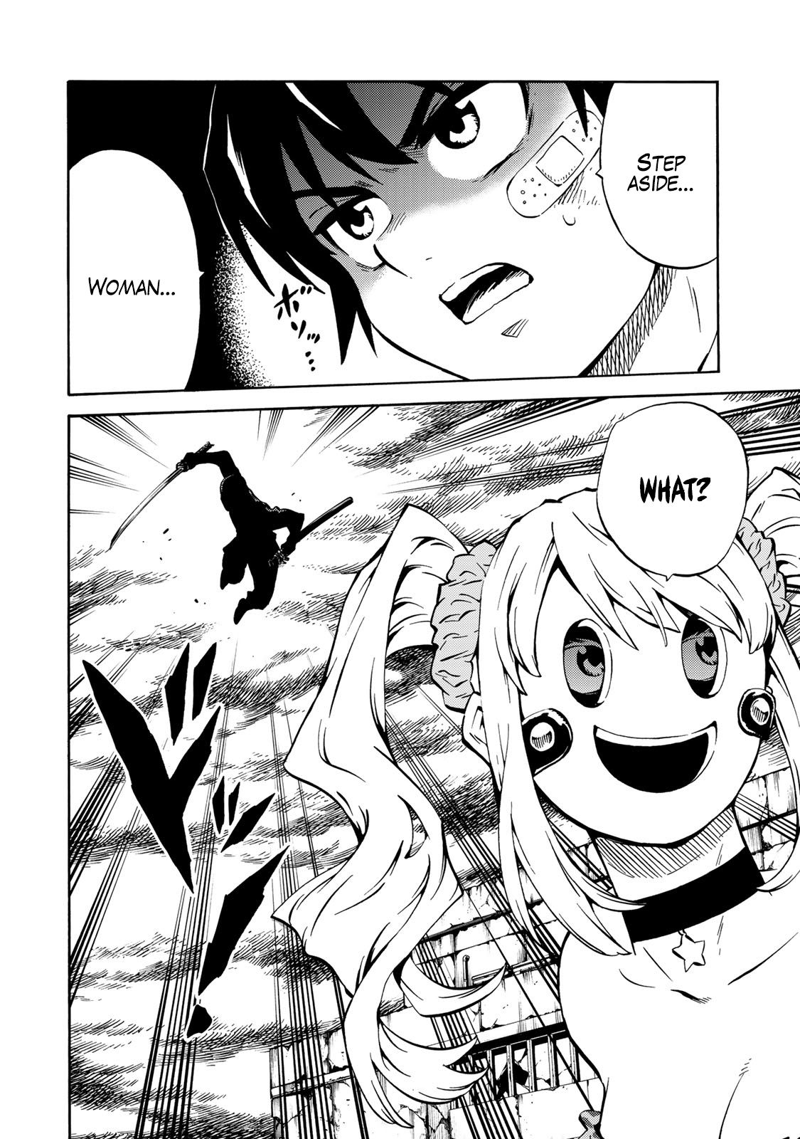 Tenkuu Shinpan Arrive Chapter 13 page 16 - Chapter 13: It's like I'm quitting the club