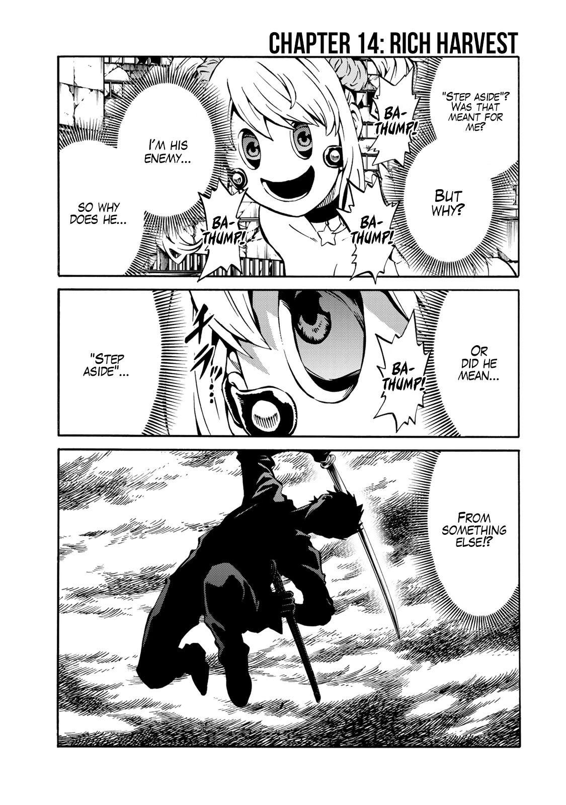 Tenkuu Shinpan Arrive Chapter 14 page 1 - Chapter 14: Rich Harvest