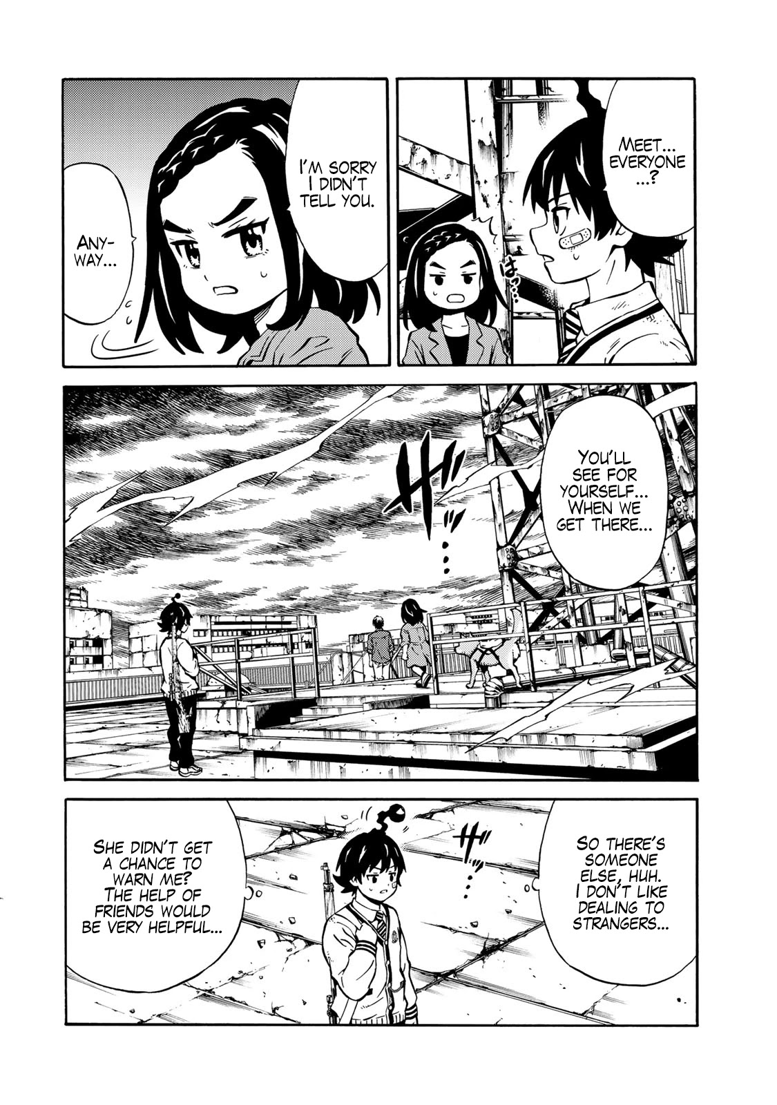 Tenkuu Shinpan Arrive Chapter 15 page 10 - Chapter 15: I'm not 100% sure