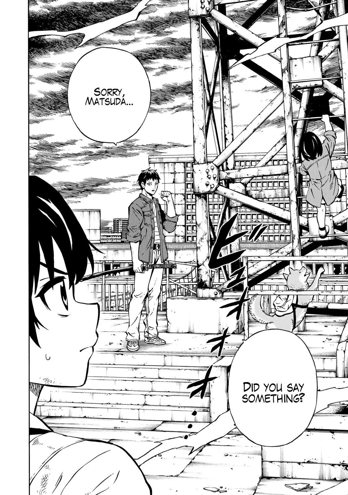 Tenkuu Shinpan Arrive Chapter 15 page 2 - Chapter 15: I'm not 100% sure