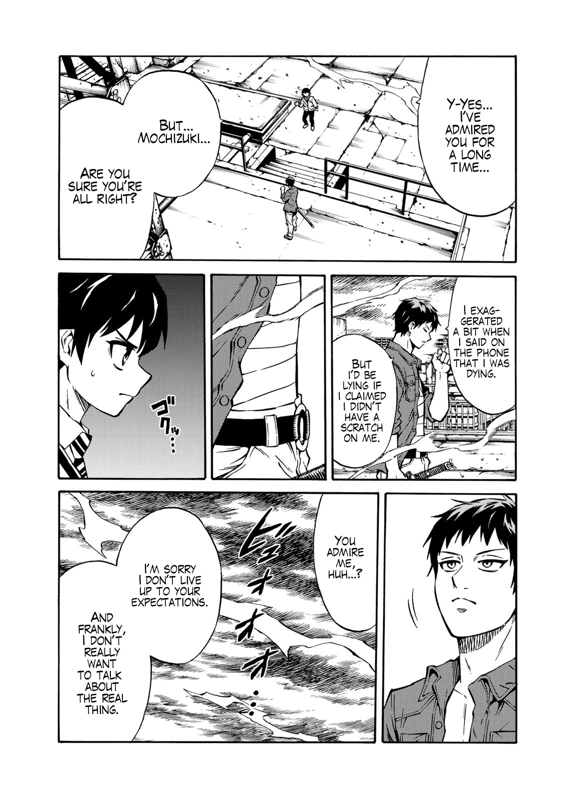 Tenkuu Shinpan Arrive Chapter 15 page 3 - Chapter 15: I'm not 100% sure