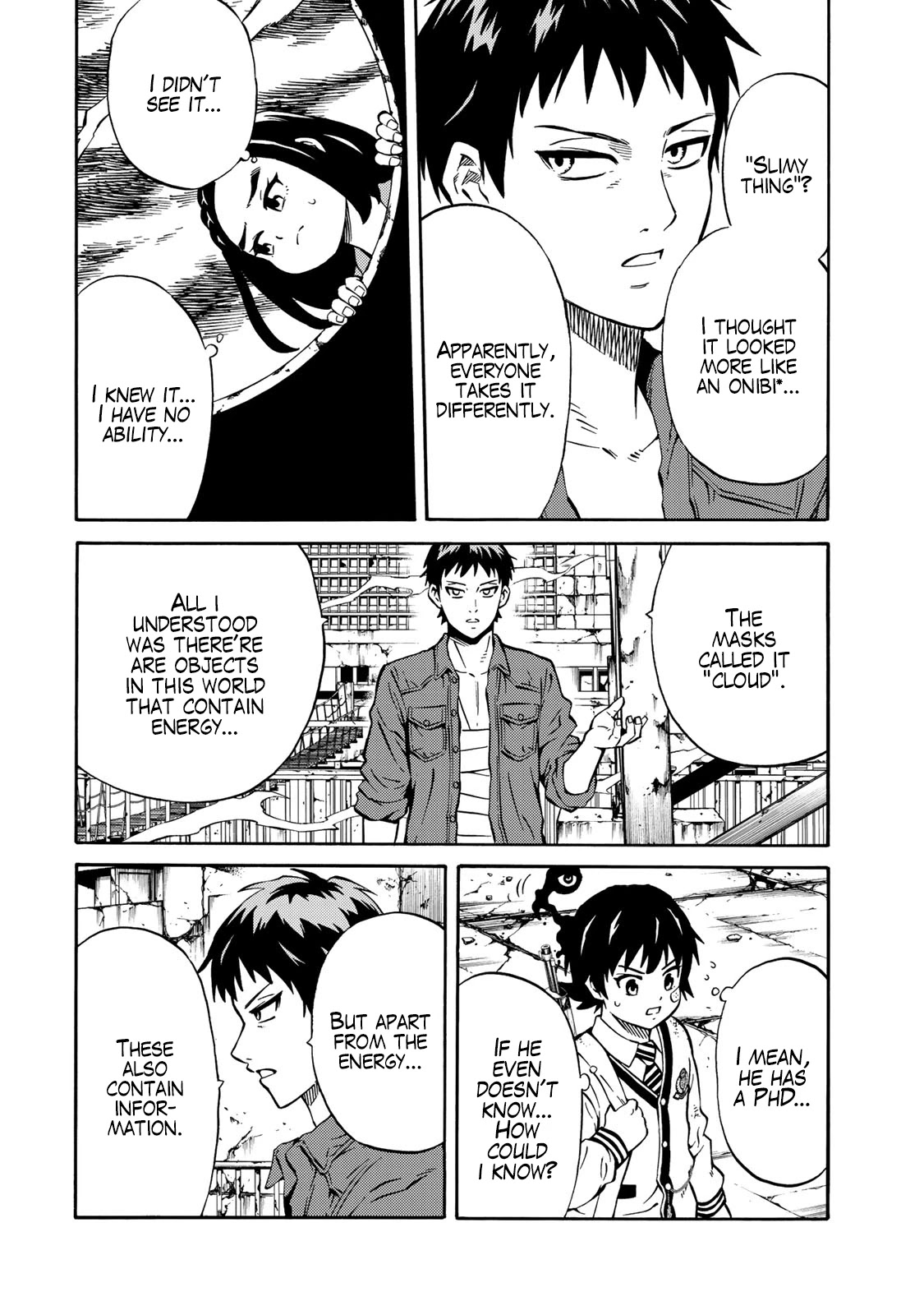 Tenkuu Shinpan Arrive Chapter 15 page 6 - Chapter 15: I'm not 100% sure