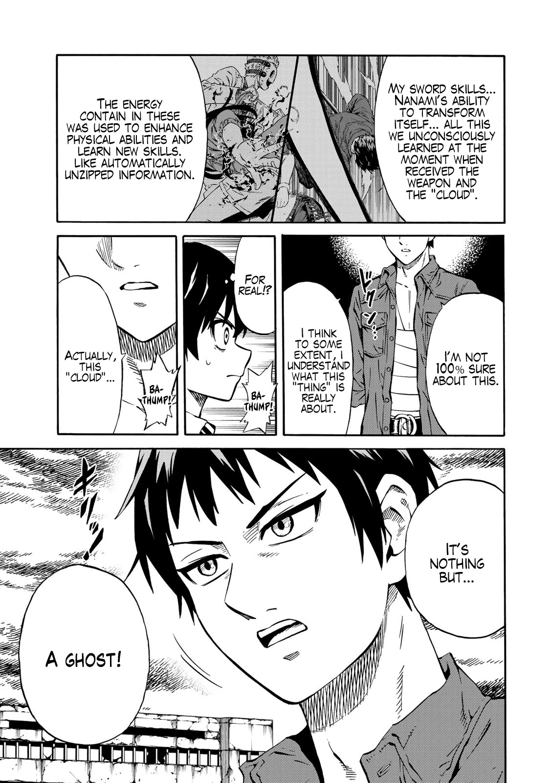 Tenkuu Shinpan Arrive Chapter 15 page 7 - Chapter 15: I'm not 100% sure