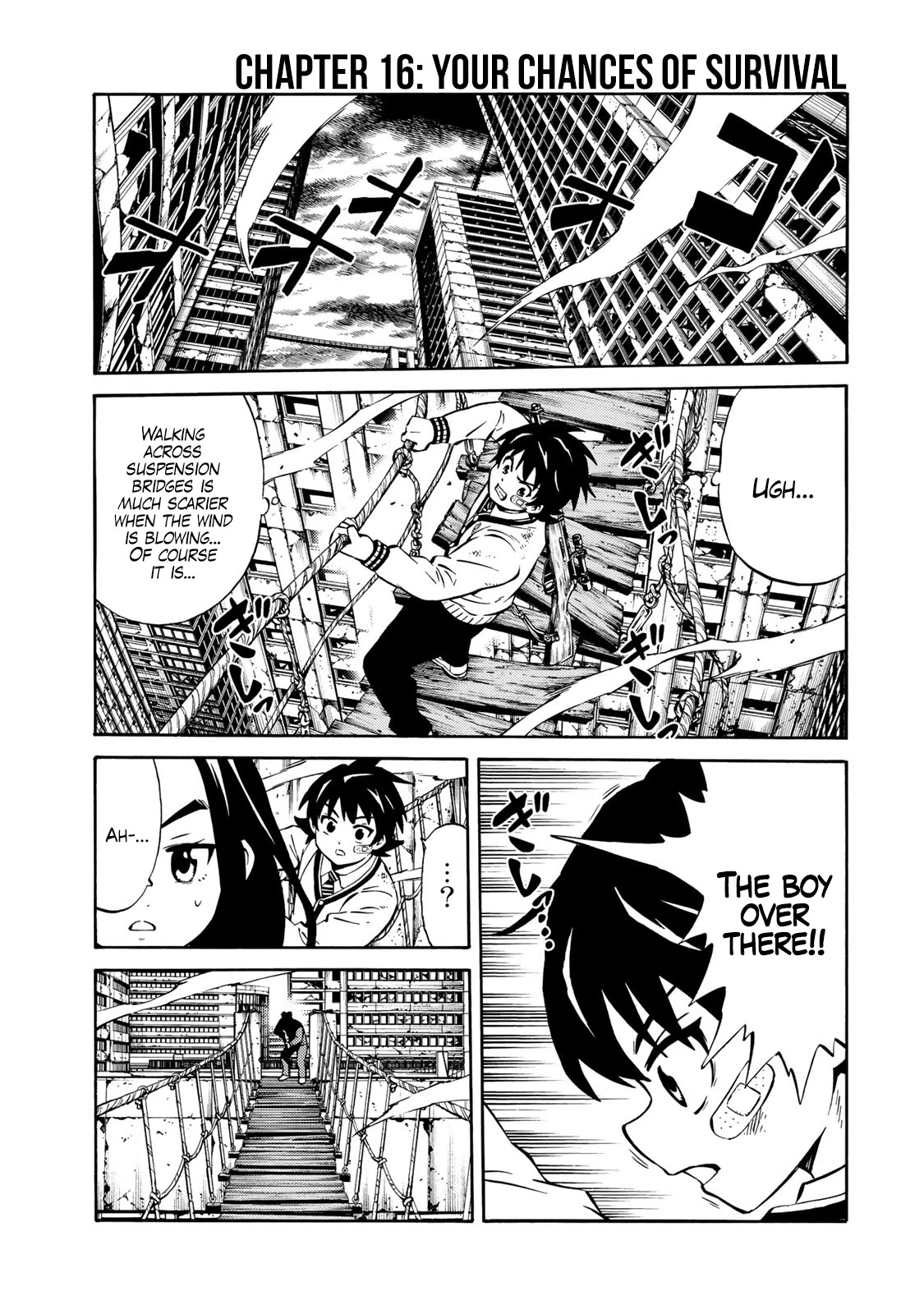 Tenkuu Shinpan Arrive Chapter 16 page 1 - Chapter 16: Your chances of survival