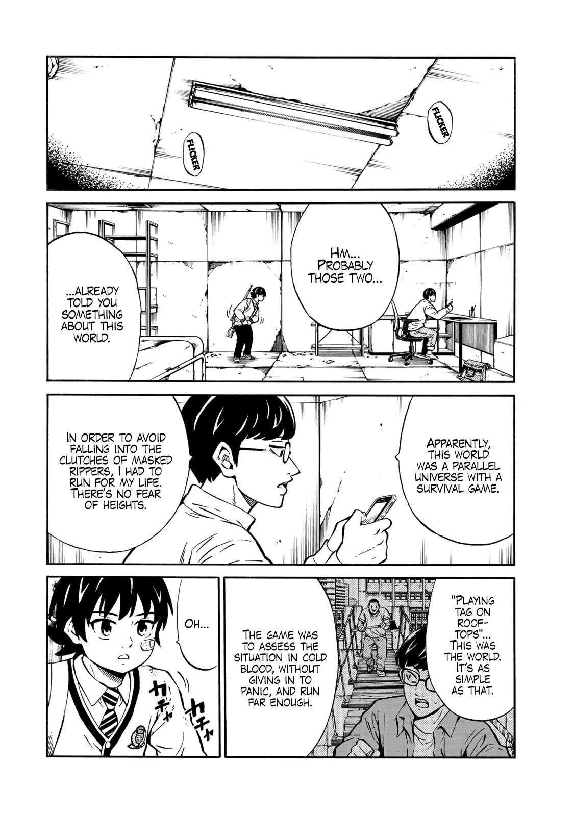 Tenkuu Shinpan Arrive Chapter 16 page 12 - Chapter 16: Your chances of survival