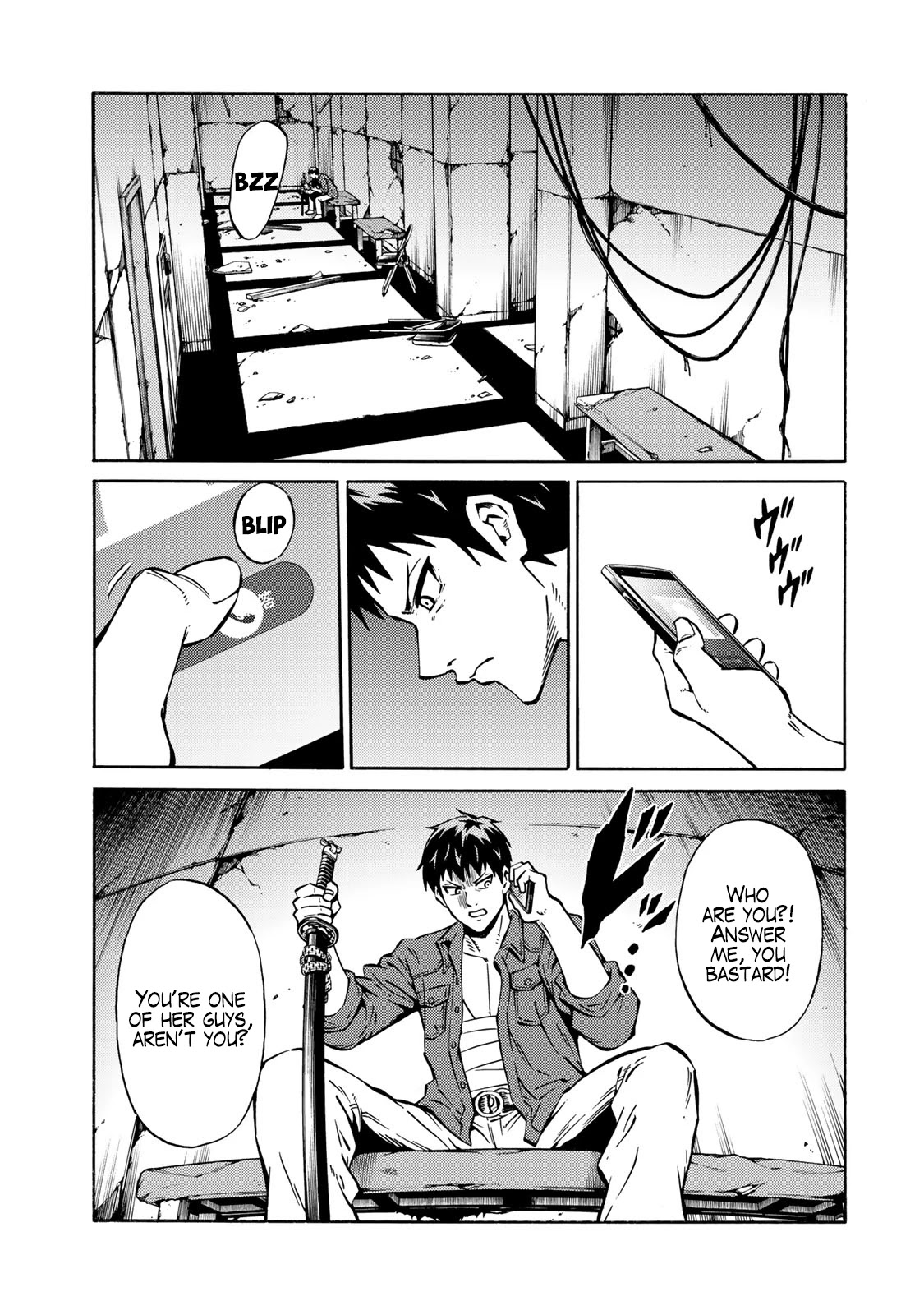 Tenkuu Shinpan Arrive Chapter 18 page 14 - Chapter 18: Cruel Information