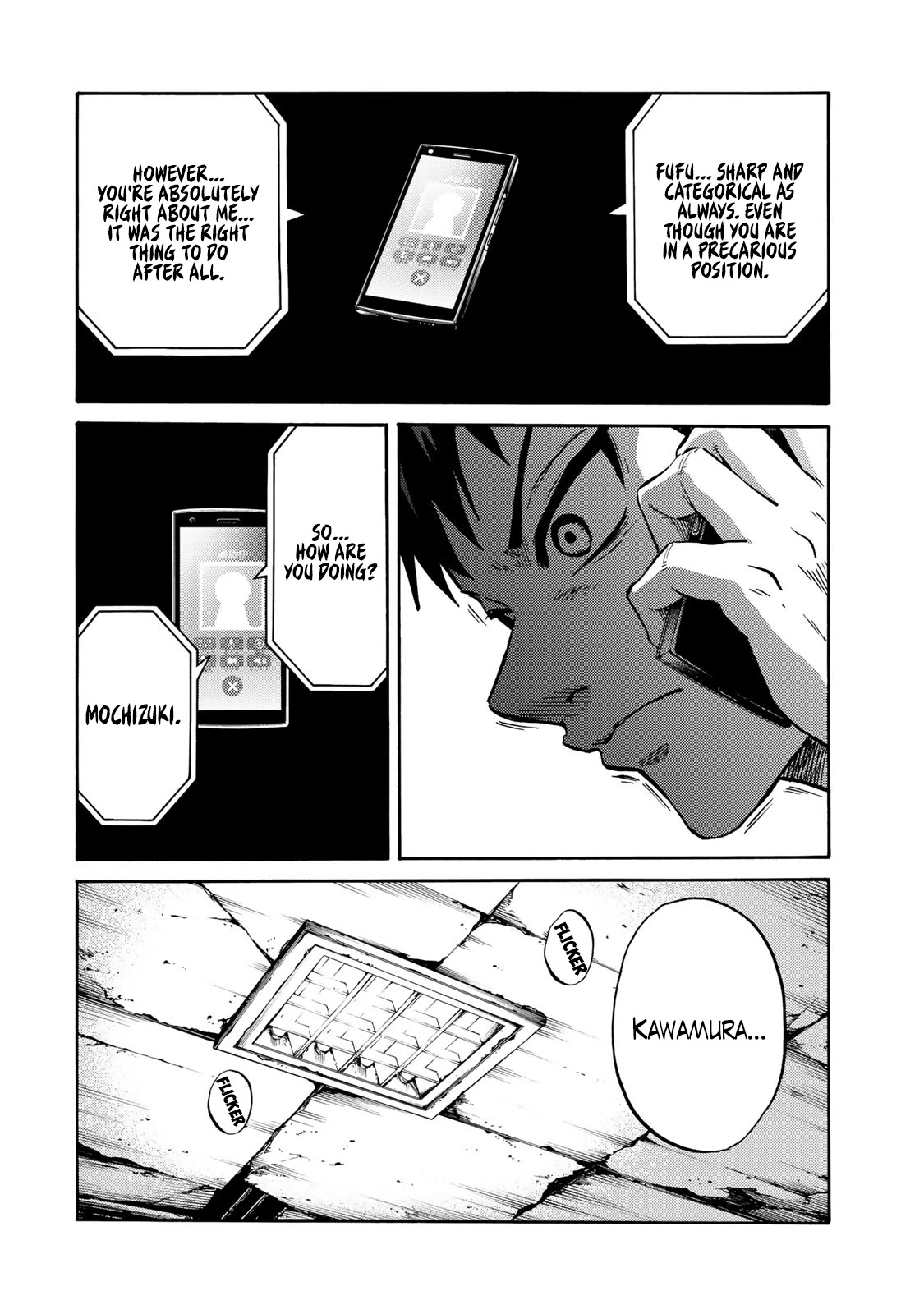 Tenkuu Shinpan Arrive Chapter 18 page 15 - Chapter 18: Cruel Information