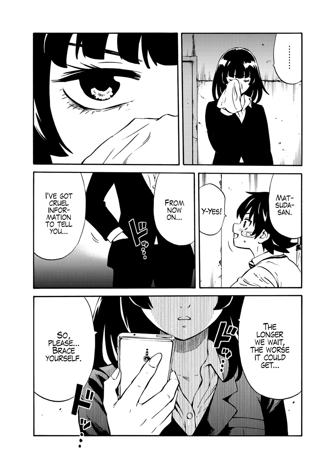 Tenkuu Shinpan Arrive Chapter 18 page 7 - Chapter 18: Cruel Information