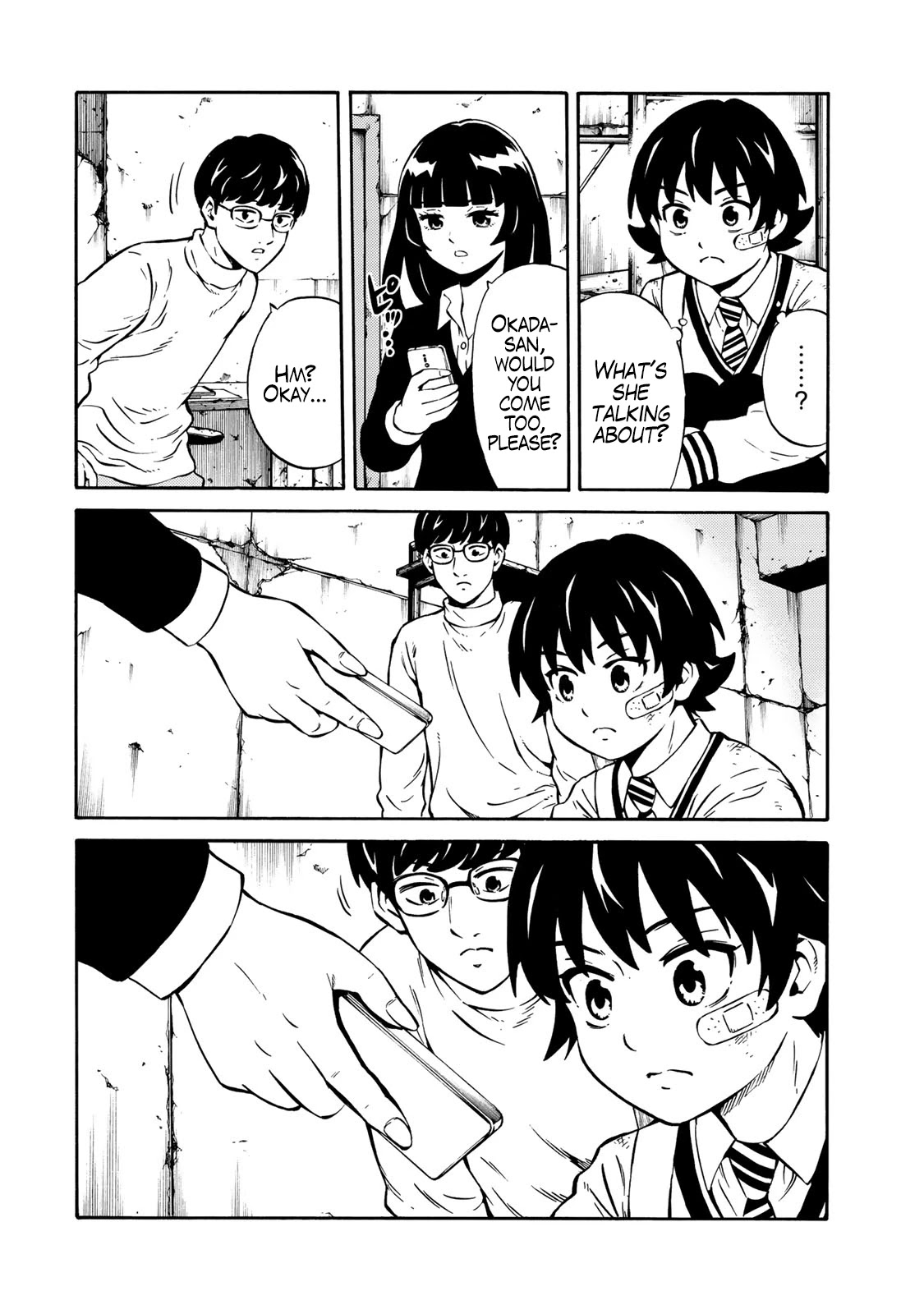 Tenkuu Shinpan Arrive Chapter 18 page 8 - Chapter 18: Cruel Information