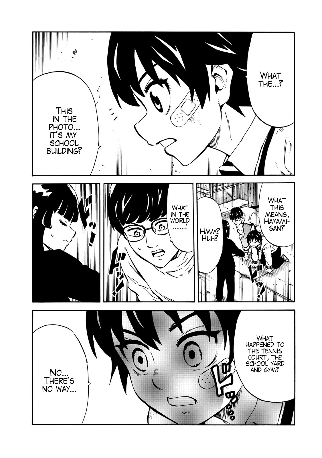 Tenkuu Shinpan Arrive Chapter 18 page 9 - Chapter 18: Cruel Information