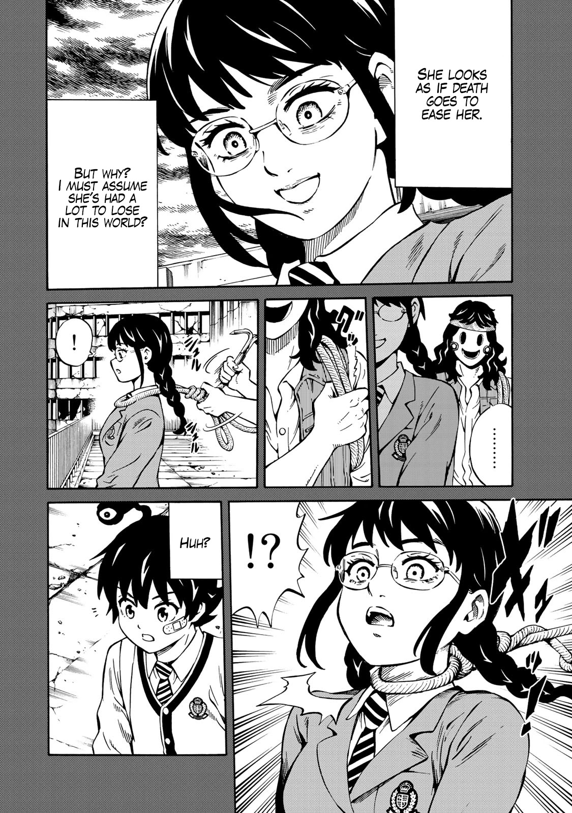 Tenkuu Shinpan Arrive Chapter 19 page 14 - Chapter 19: Experiment