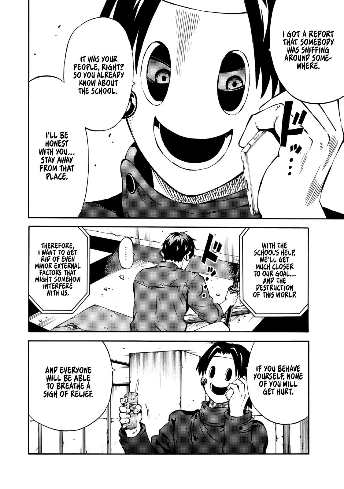 Tenkuu Shinpan Arrive Chapter 19 page 4 - Chapter 19: Experiment