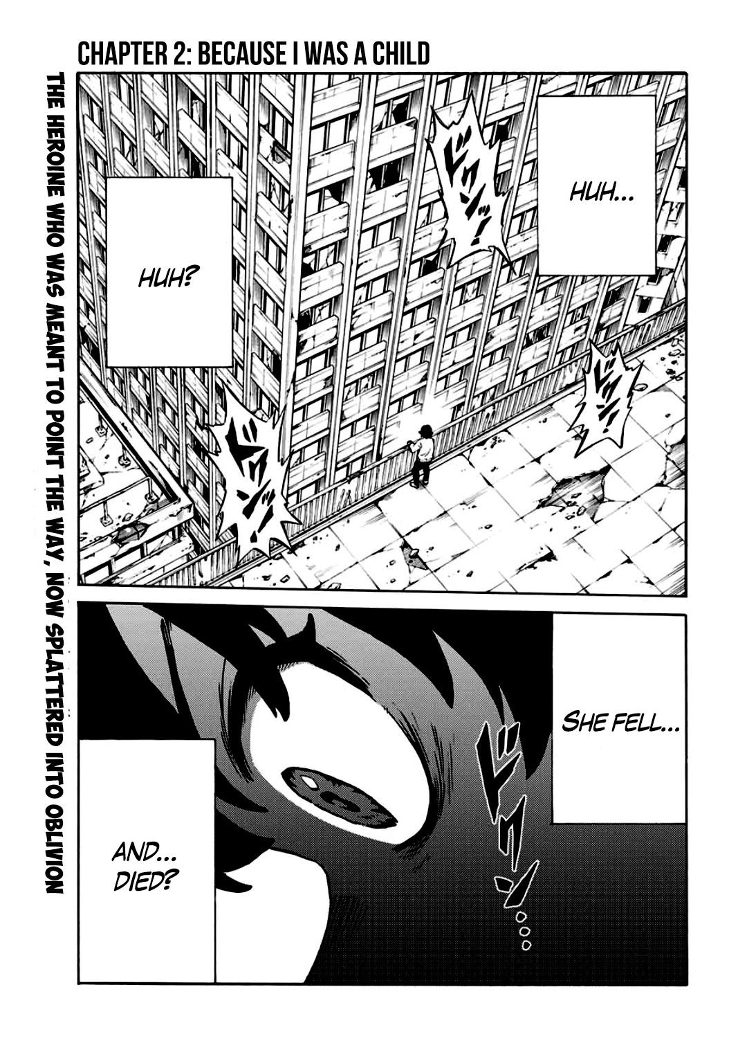 Tenkuu Shinpan Arrive Chapter 2 page 1 - Chapter 2: Because I was a child