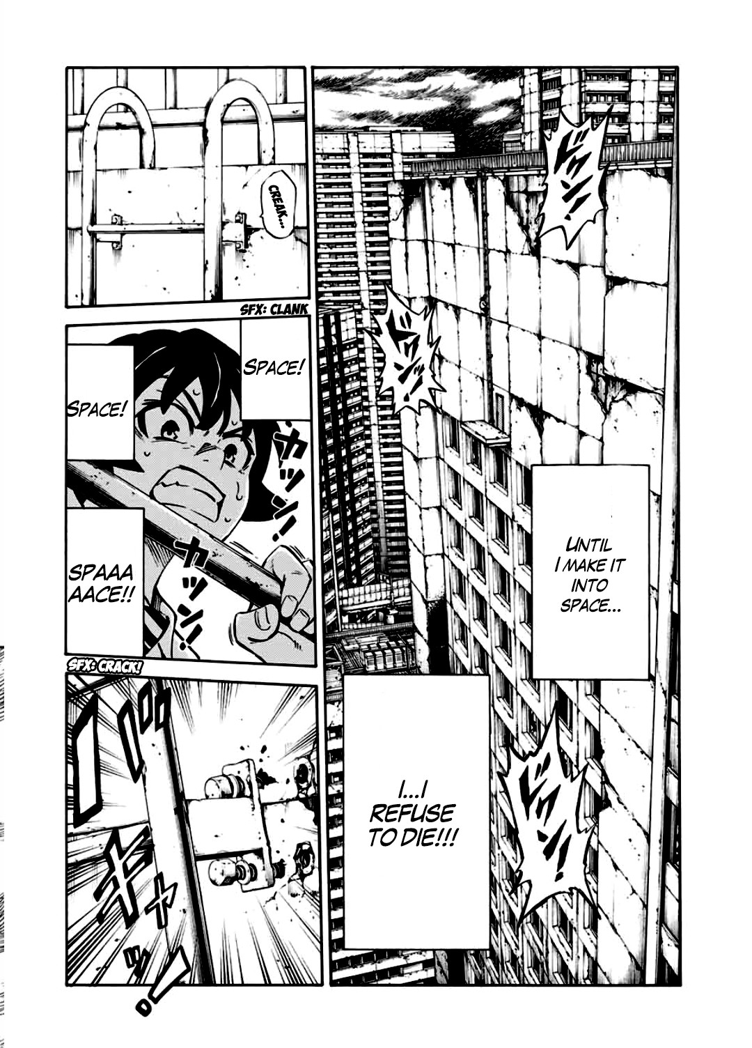 Tenkuu Shinpan Arrive Chapter 2 page 14 - Chapter 2: Because I was a child