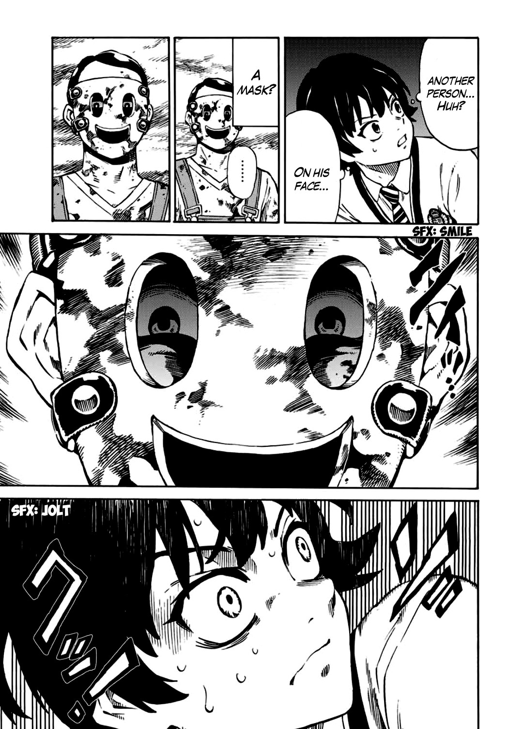 Tenkuu Shinpan Arrive Chapter 2 page 5 - Chapter 2: Because I was a child