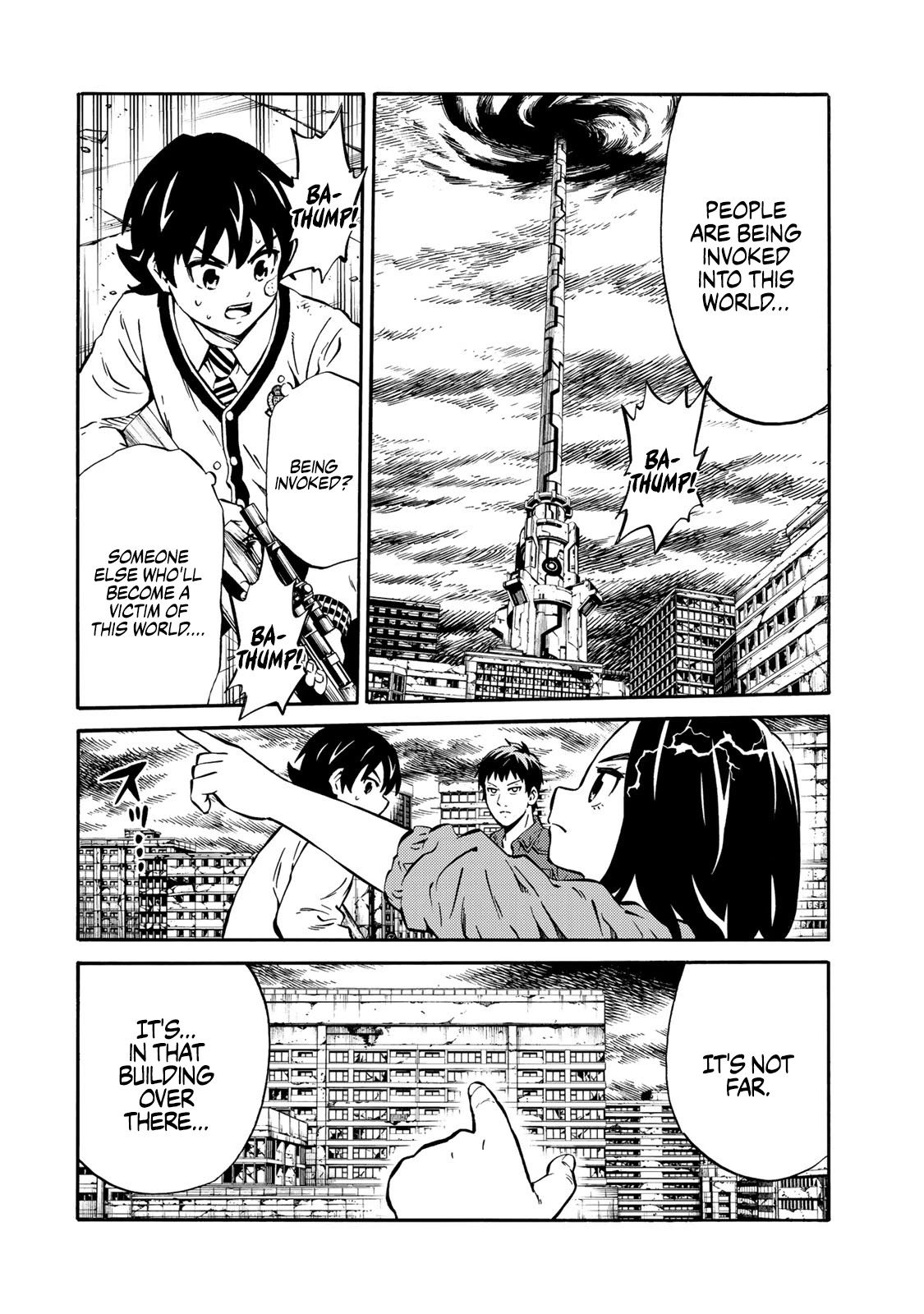 Tenkuu Shinpan Arrive Chapter 22 page 12 - Chapter 22: Brought