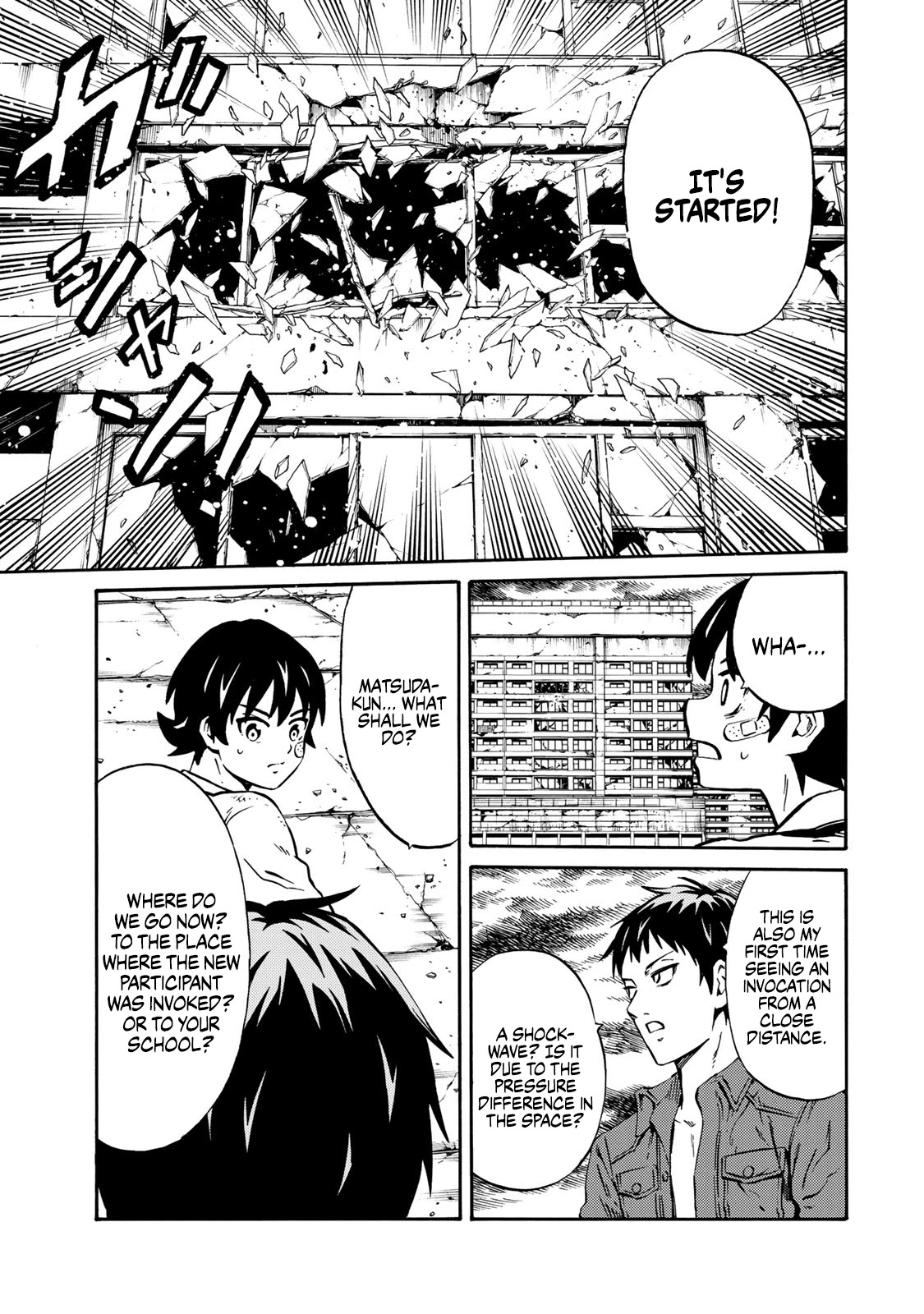 Tenkuu Shinpan Arrive Chapter 22 page 13 - Chapter 22: Brought