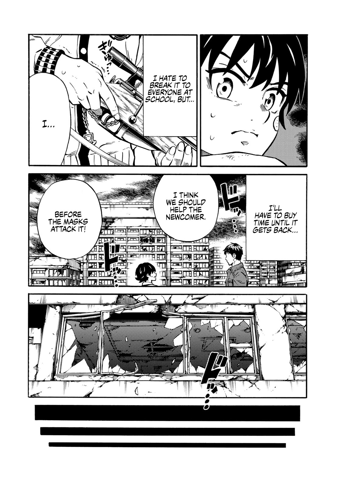 Tenkuu Shinpan Arrive Chapter 22 page 14 - Chapter 22: Brought