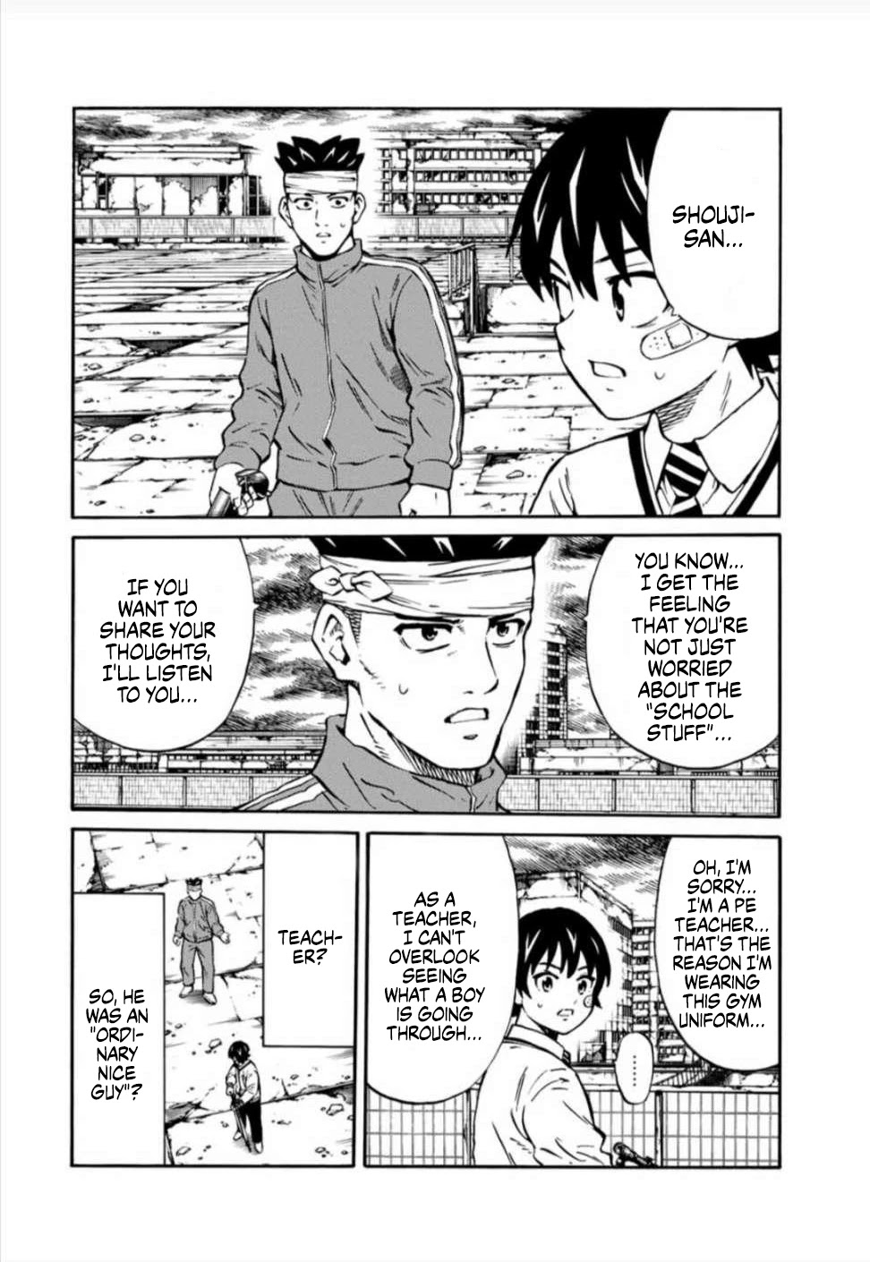 Tenkuu Shinpan Arrive Chapter 23 page 12 - Chapter 23: Ordinary person