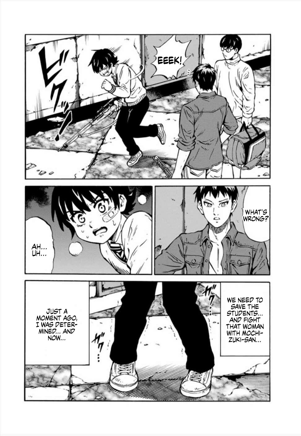 Tenkuu Shinpan Arrive Chapter 23 page 4 - Chapter 23: Ordinary person