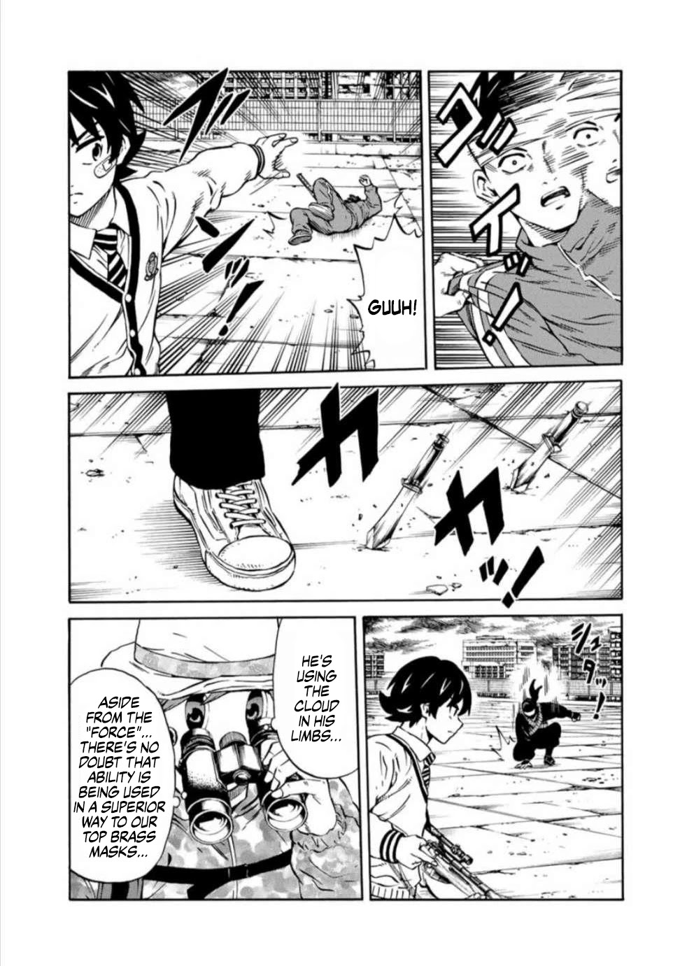 Tenkuu Shinpan Arrive Chapter 24 page 11 - Chapter 24: Mystery guest