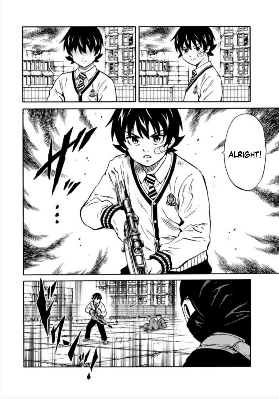 Tenkuu Shinpan Arrive Chapter 24 page 14 - Chapter 24: Mystery guest