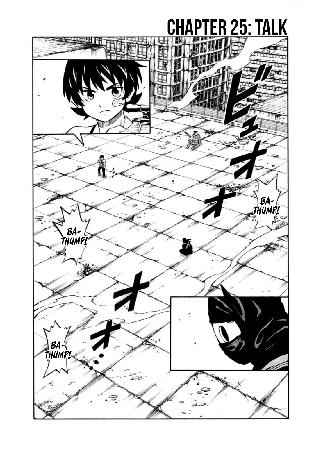Tenkuu Shinpan Arrive Chapter 25 page 1 - Chapter 25: Talk