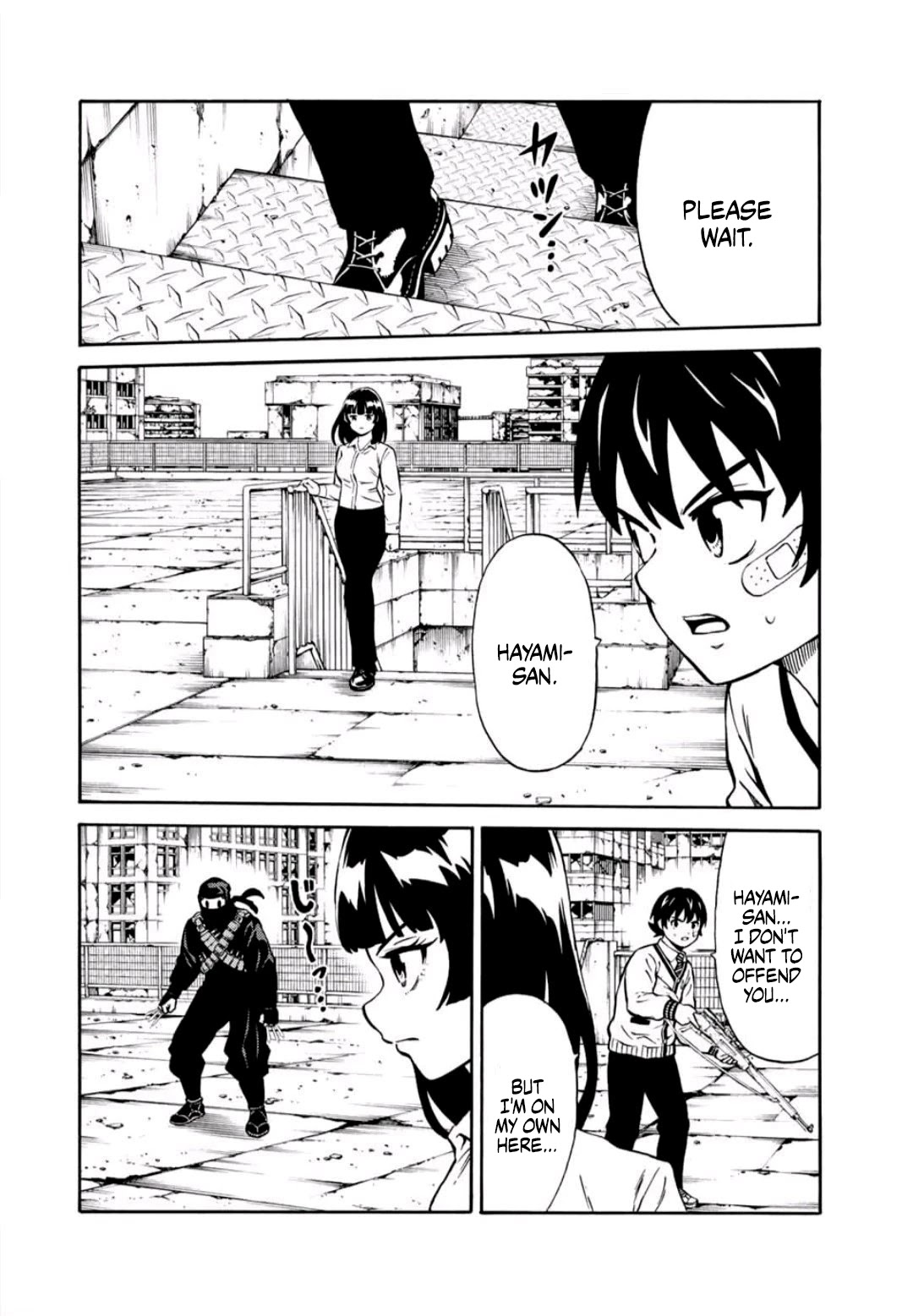 Tenkuu Shinpan Arrive Chapter 25 page 10 - Chapter 25: Talk