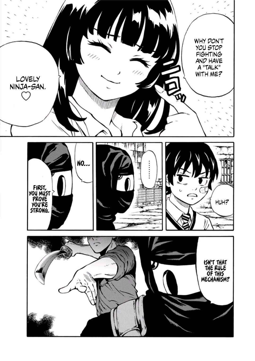 Tenkuu Shinpan Arrive Chapter 25 page 11 - Chapter 25: Talk