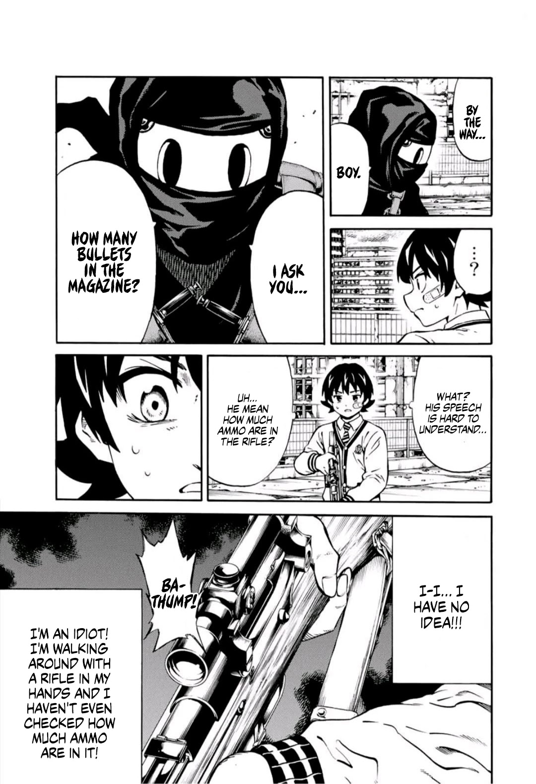 Tenkuu Shinpan Arrive Chapter 25 page 3 - Chapter 25: Talk