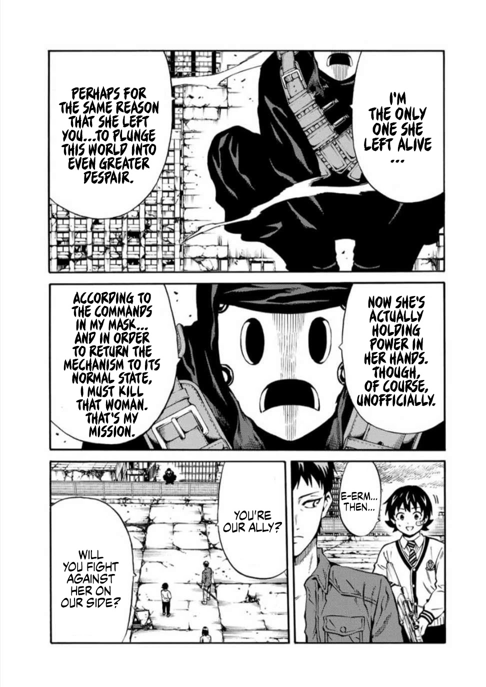 Tenkuu Shinpan Arrive Chapter 26 page 7 - Chapter 26: Don't meet the specifications