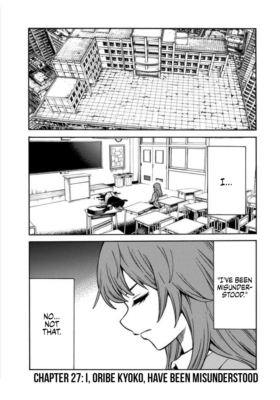 Tenkuu Shinpan Arrive Chapter 27 page 1 - Chapter 27: I, Oribe Kyoko, have been misunderstood