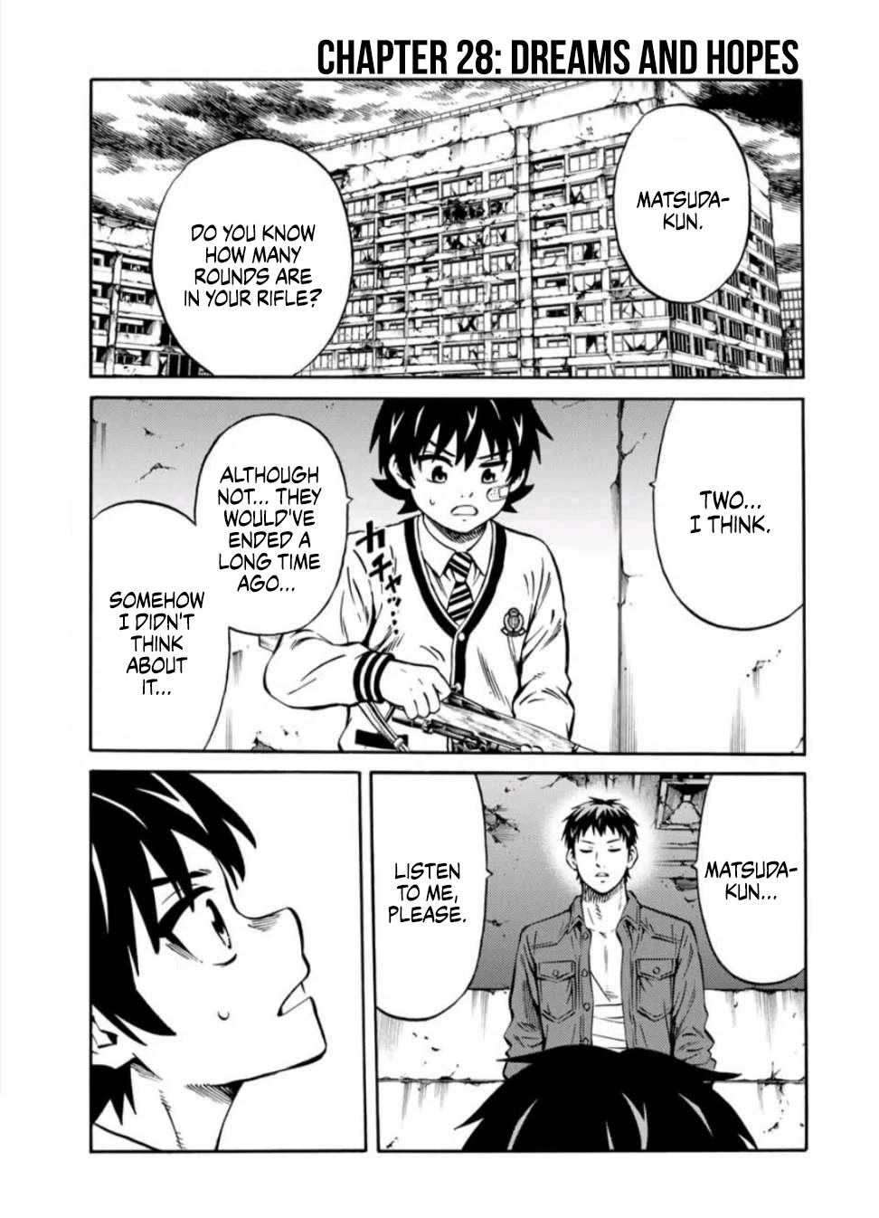 Tenkuu Shinpan Arrive Chapter 28 page 1 - Chapter 28: Dreams and hopes