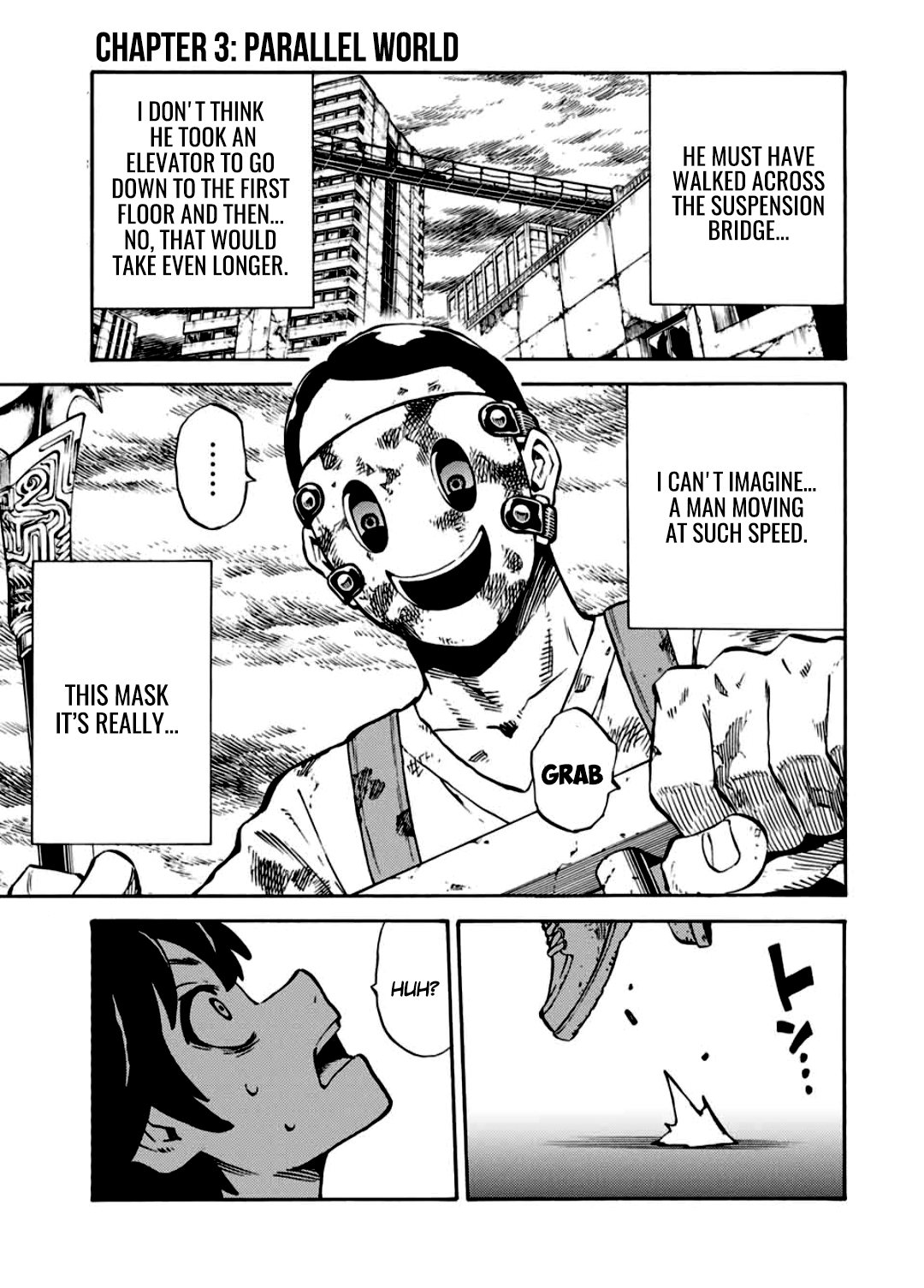 Tenkuu Shinpan Arrive Chapter 3 page 1 - Chapter 3: Parallel World