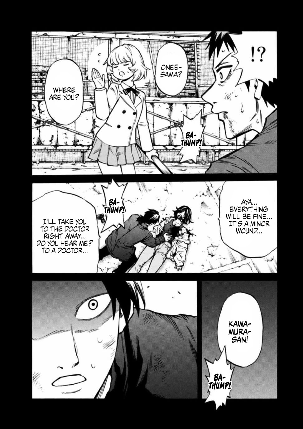 Tenkuu Shinpan Arrive Chapter 30 page 13 - Chapter 30: Raised hand