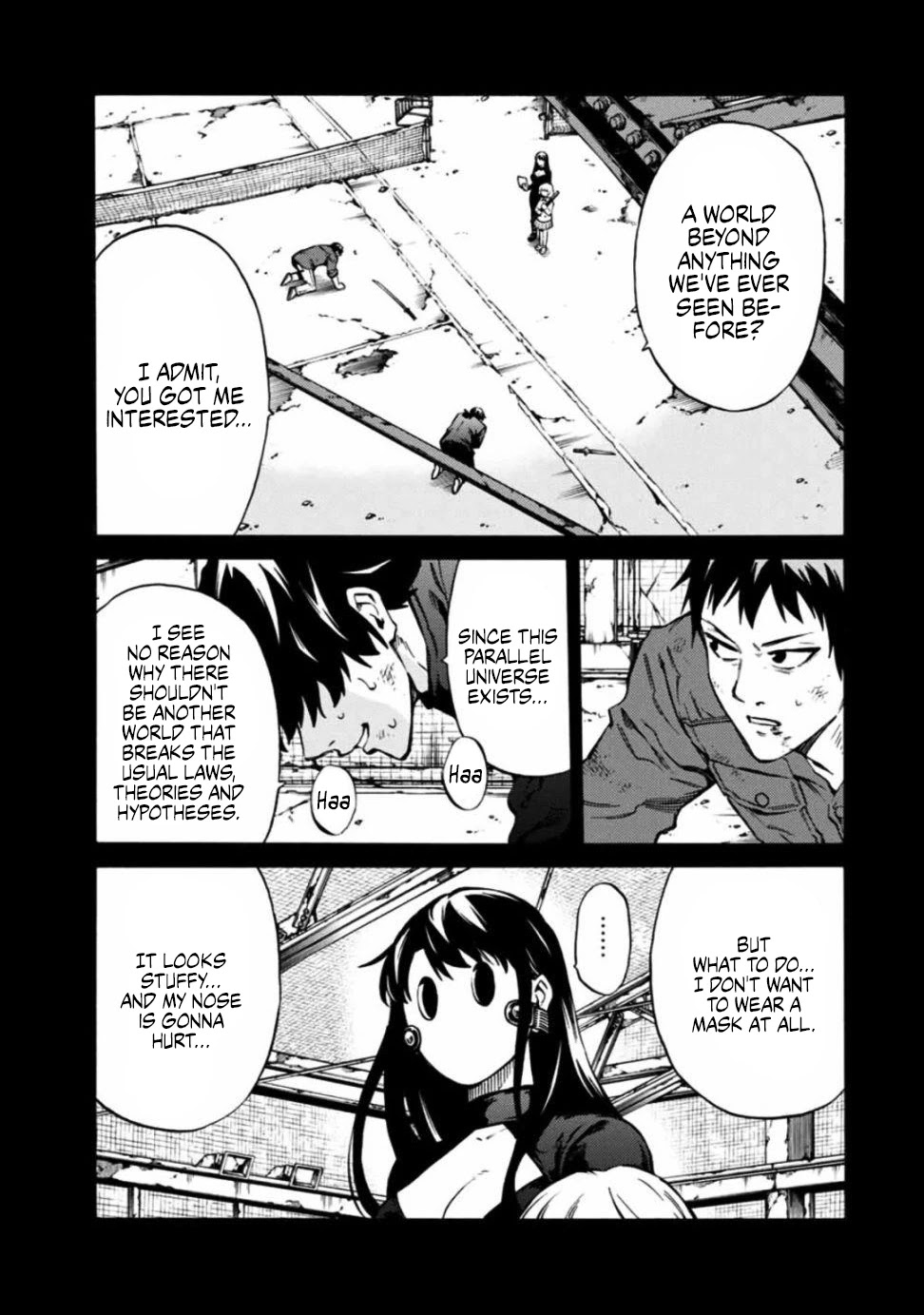 Tenkuu Shinpan Arrive Chapter 30 page 3 - Chapter 30: Raised hand