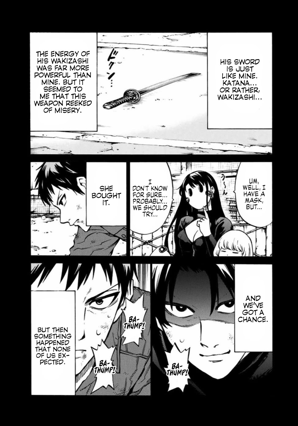 Tenkuu Shinpan Arrive Chapter 30 page 5 - Chapter 30: Raised hand