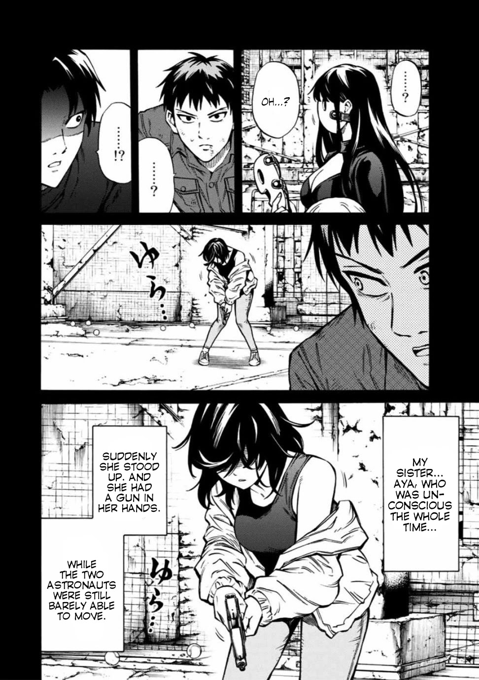 Tenkuu Shinpan Arrive Chapter 30 page 6 - Chapter 30: Raised hand
