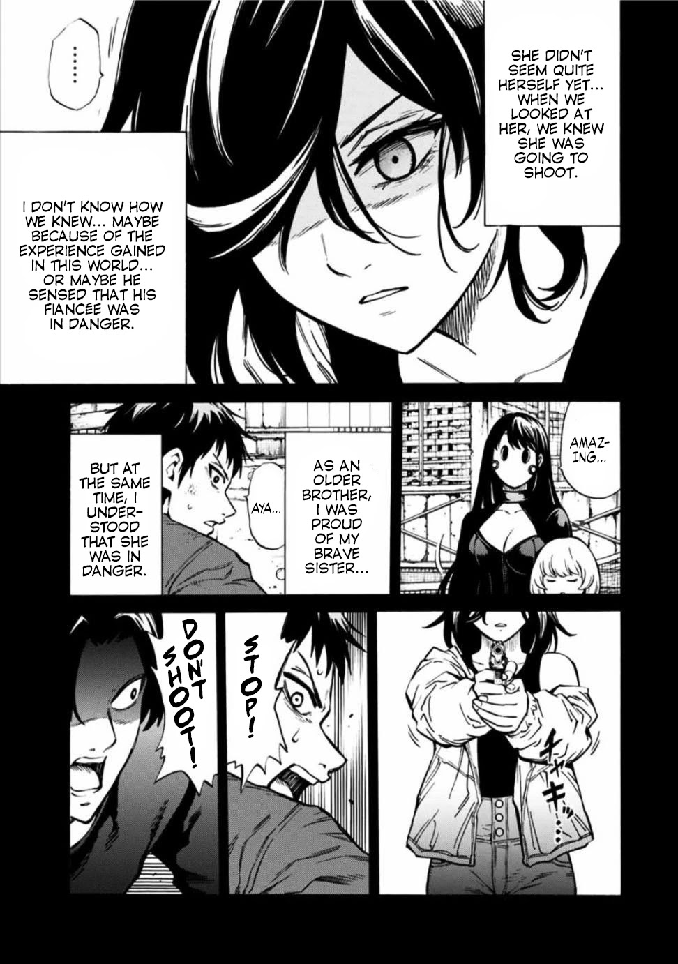 Tenkuu Shinpan Arrive Chapter 30 page 7 - Chapter 30: Raised hand