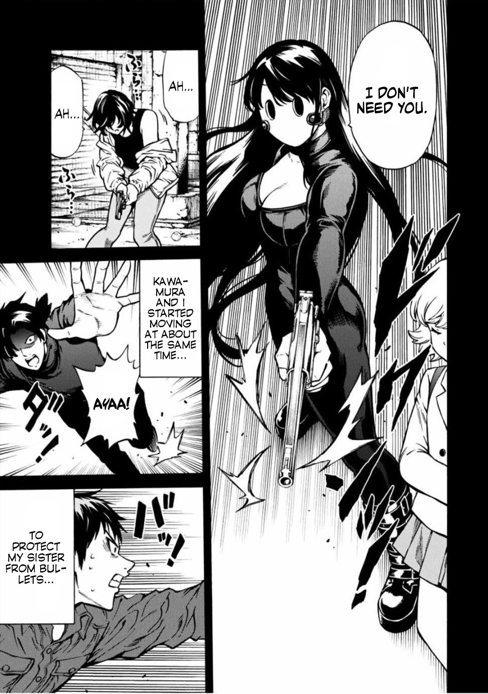 Tenkuu Shinpan Arrive Chapter 30 page 9 - Chapter 30: Raised hand