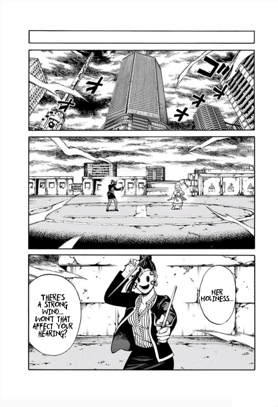 Tenkuu Shinpan Arrive Chapter 32 page 13 - Chapter 32: Raison d'être