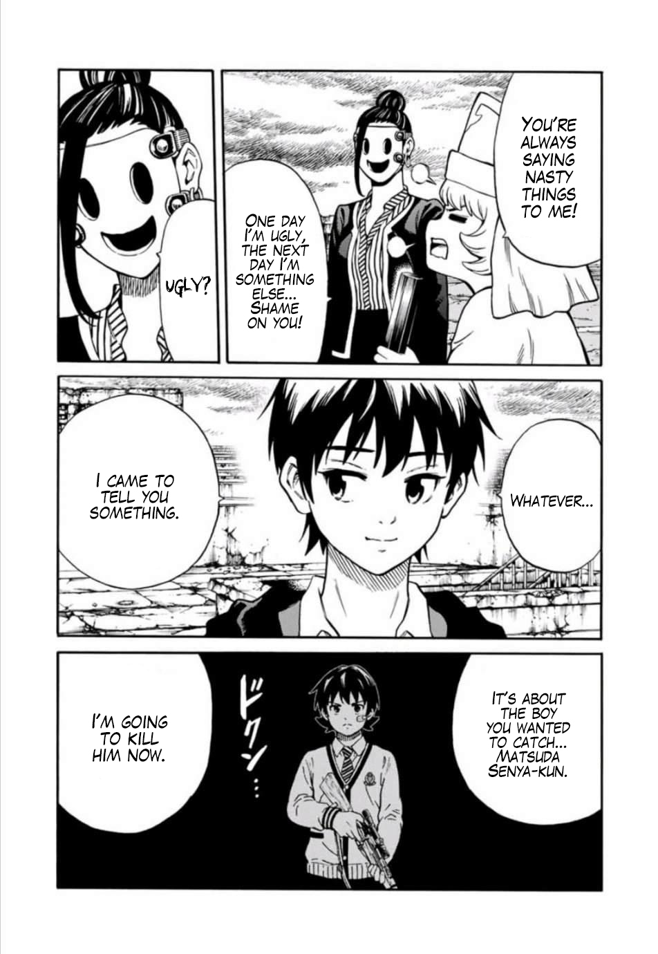 Tenkuu Shinpan Arrive Chapter 33 page 4 - Chapter 33: It's now or never