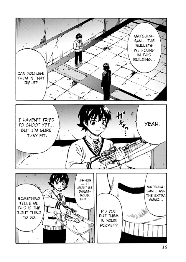 Tenkuu Shinpan Arrive Chapter 34 page 13 - Chapter 34: I should have played sports