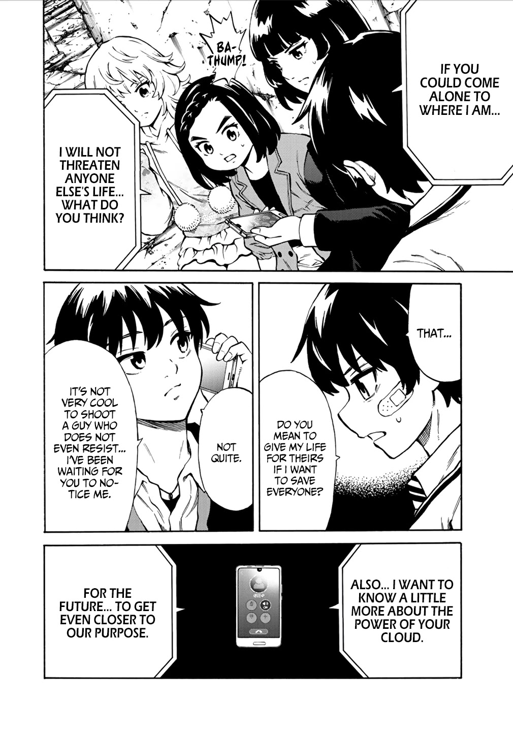 Tenkuu Shinpan Arrive Chapter 36 page 10 - Chapter 36: From the Bottom of my Heart